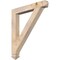 Ekena Millwork Traditional Arts & Crafts Smooth Bracket, Douglas Fir, 3 1/2"W x 28"D x 32"H BKT04X28X32TRA03SDF - alternate 1